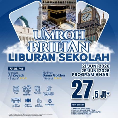 Umrah Reguler 9 Hari